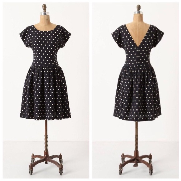 Anthropologie Dresses & Skirts - Anthropologie Lili's Closet Dropped Dots Dress